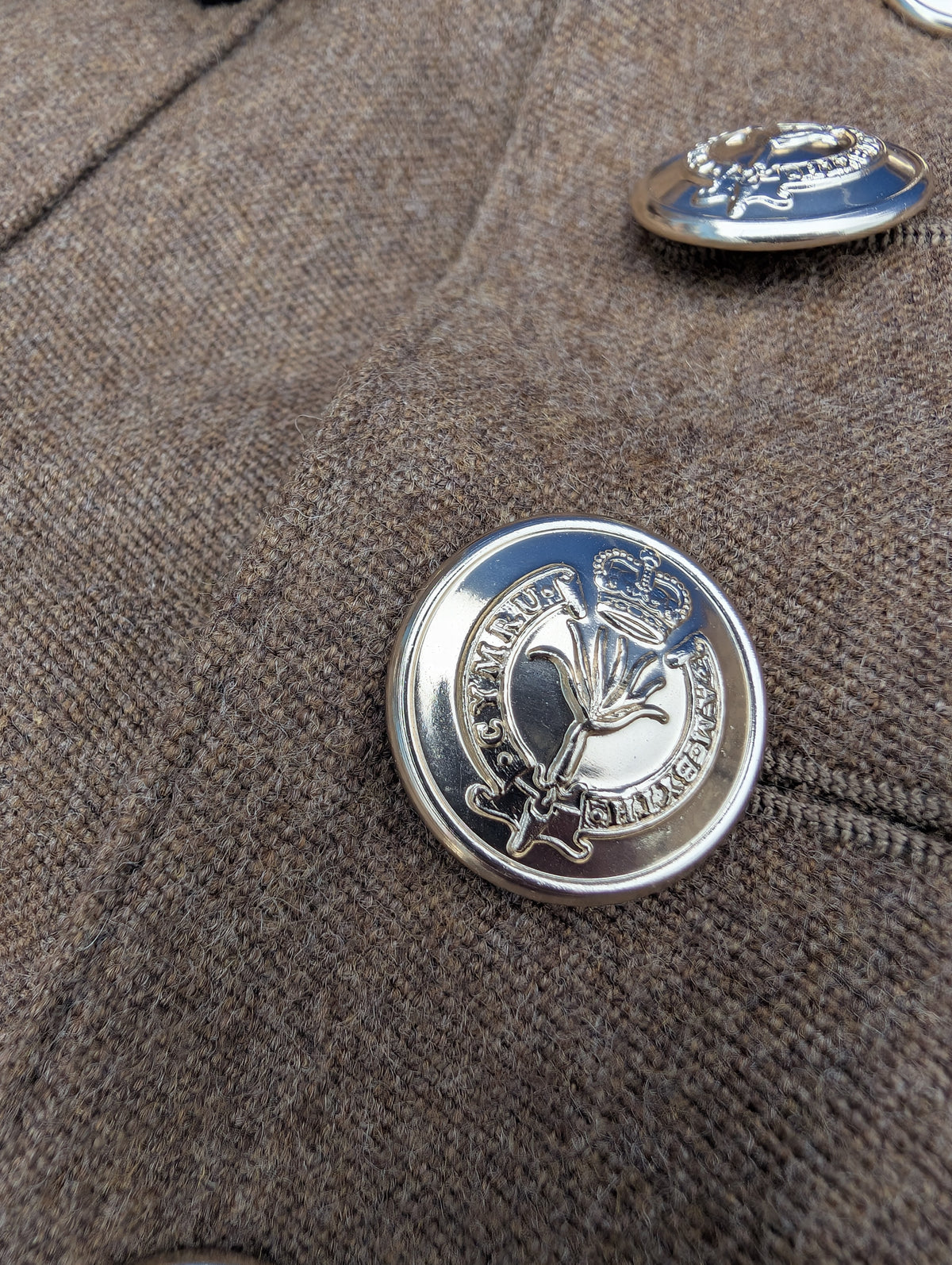 Welsh Guards No2 Buttons