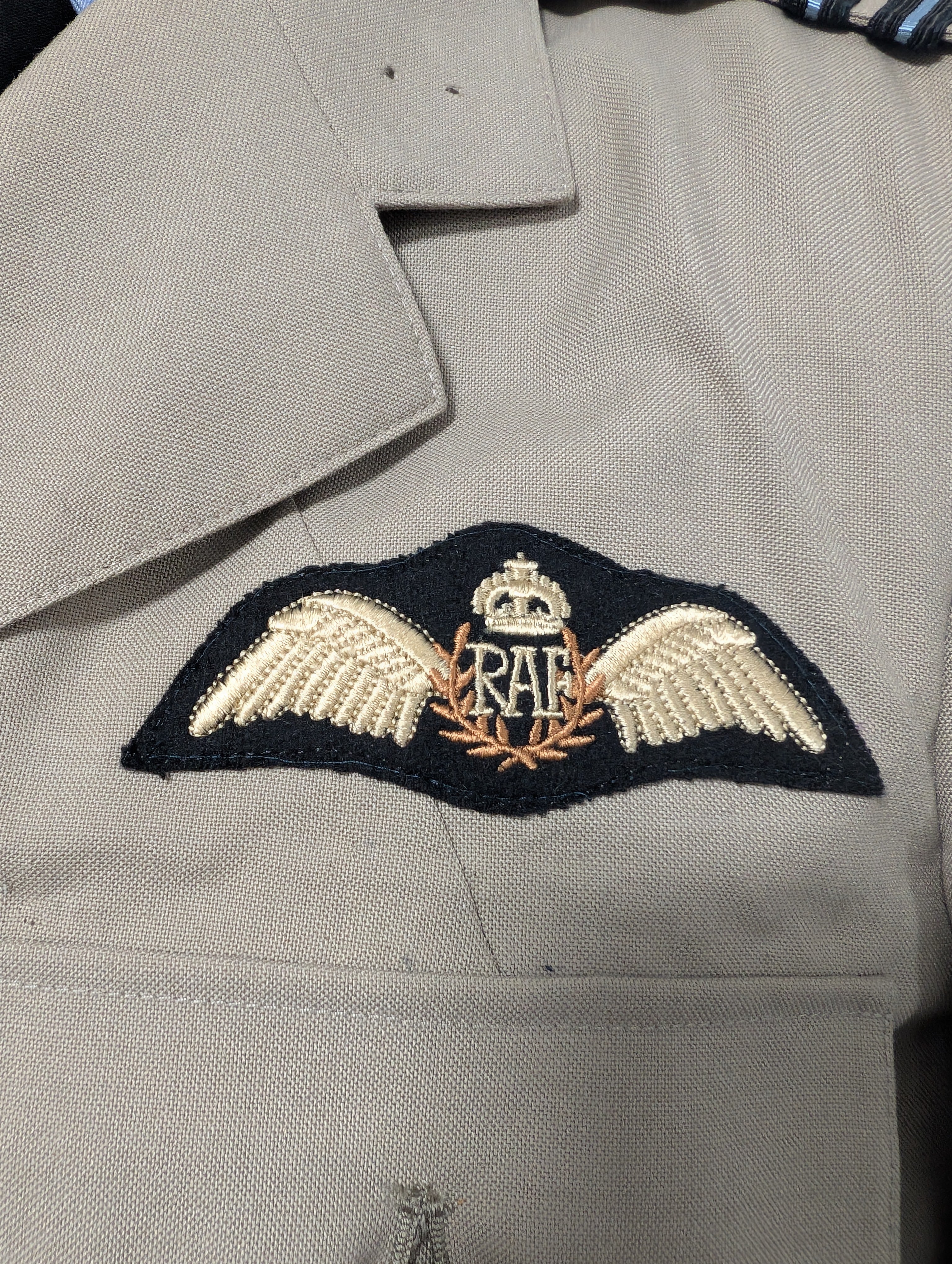 WW2 RAF No6 Officers Uniform Jacket & Trousers ( REWORK )