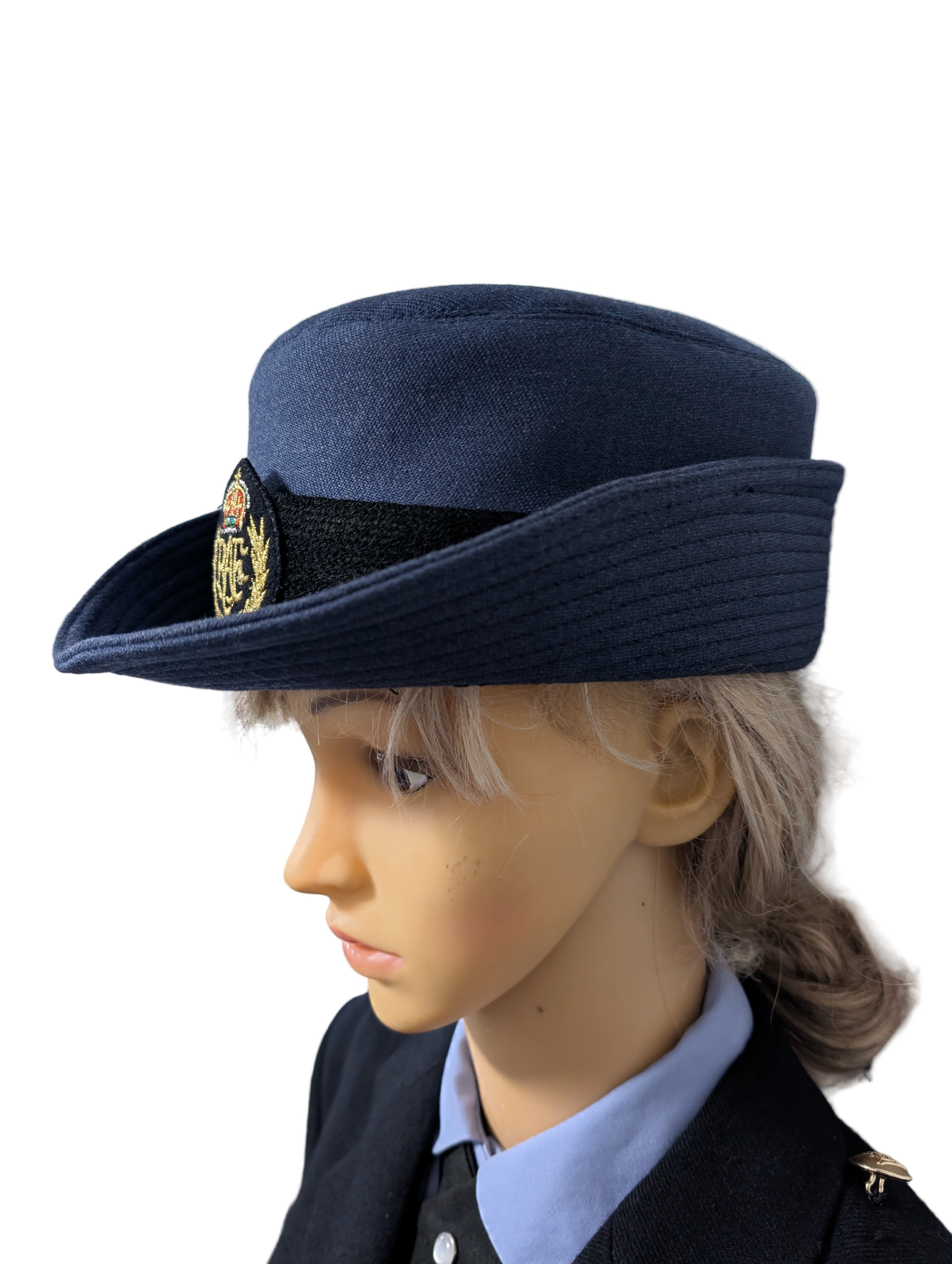 NEW RAF AIRWOMAN CAP CIIR Kings Crown No1 Woman's Dress Service Dress Uniform Cap Royal Air Force Hat SD SDU WRAF Hat