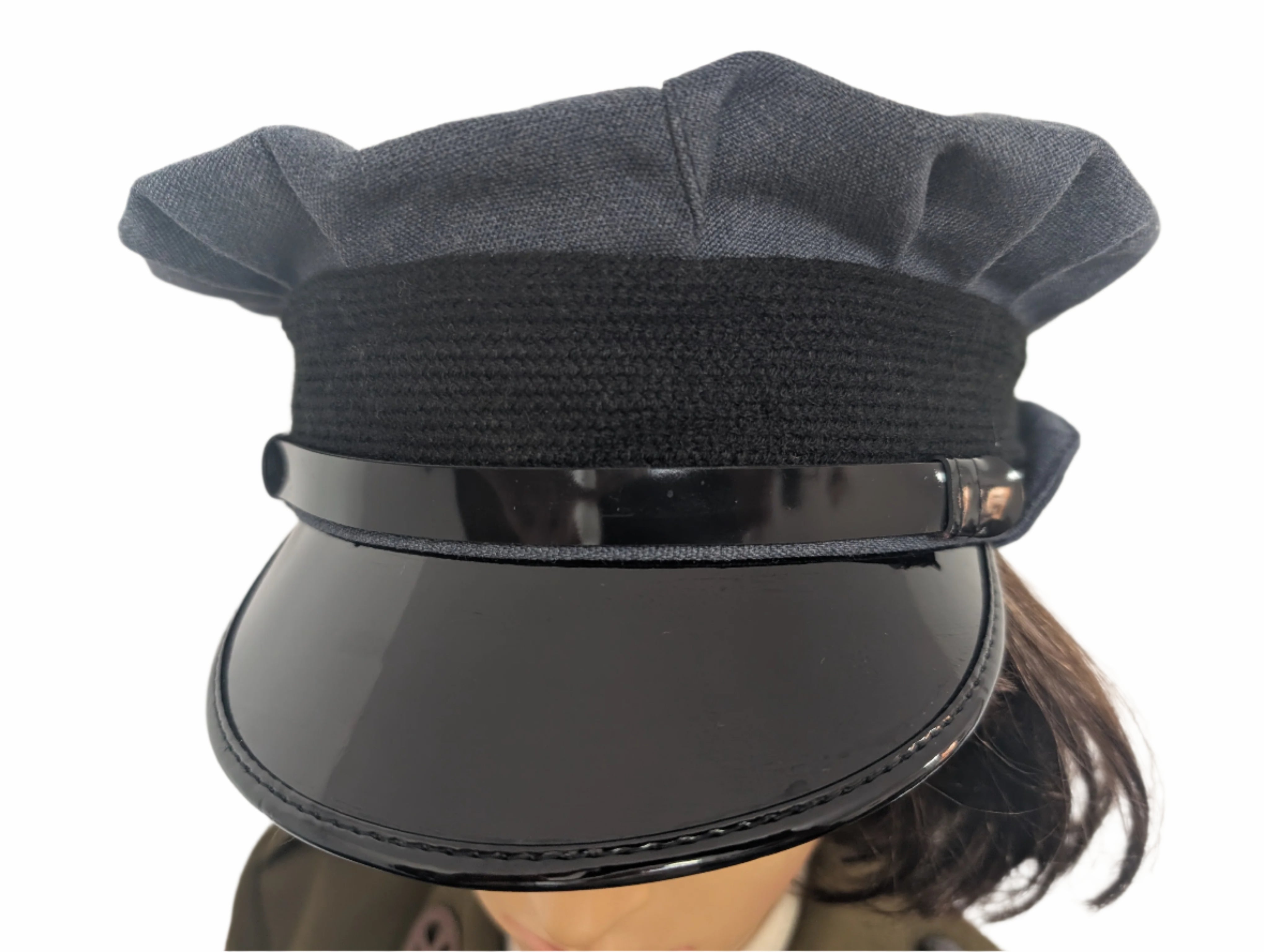 RAF WAAF No1 Uniform Repro WWII Peak Cap WW2 WRAF Hat 1940s NCO OA SD Goodwood