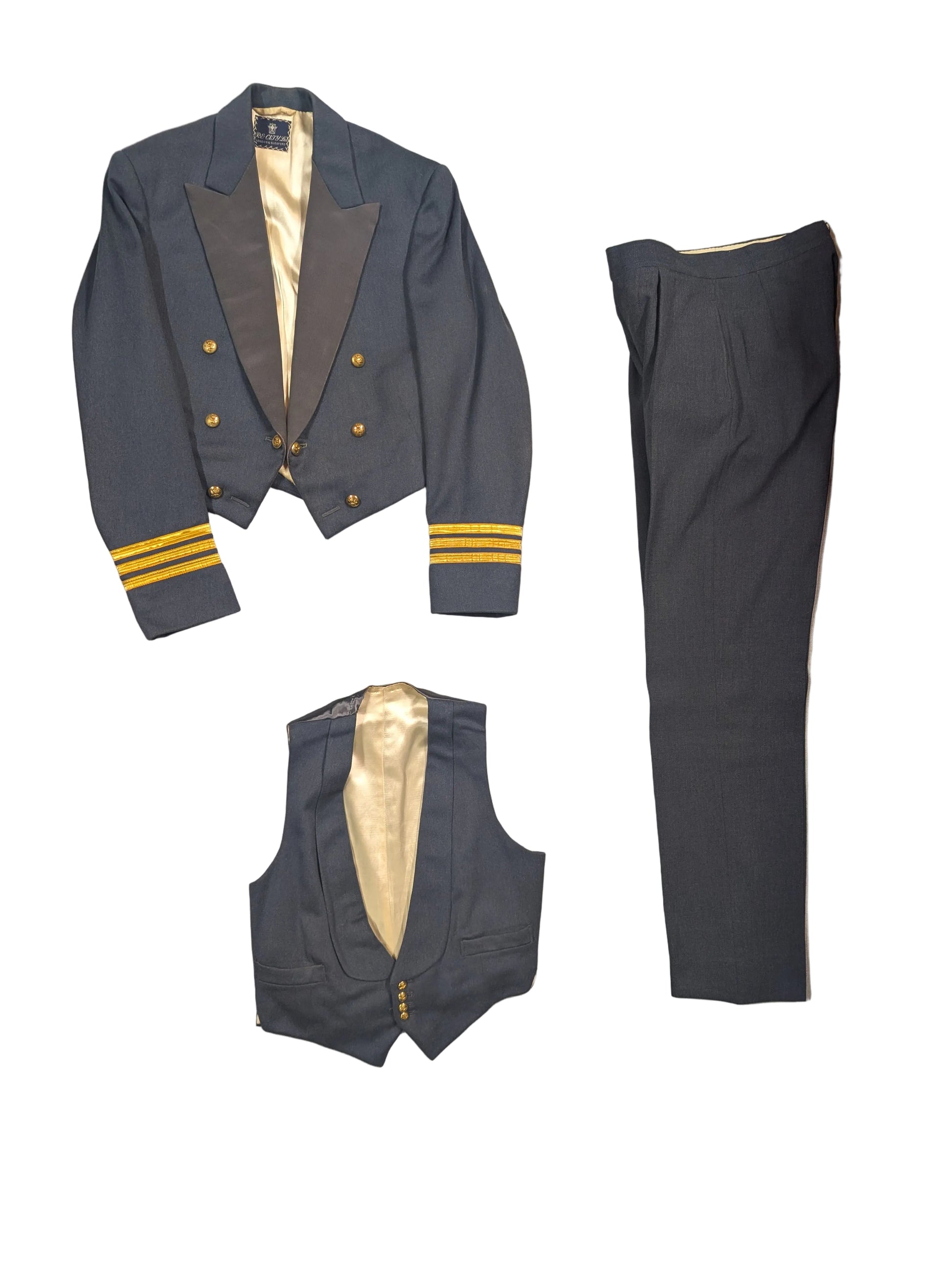 RAF LABUAN RAF Officers Mess Dress Uniform Jacket Trousers Waistcoat