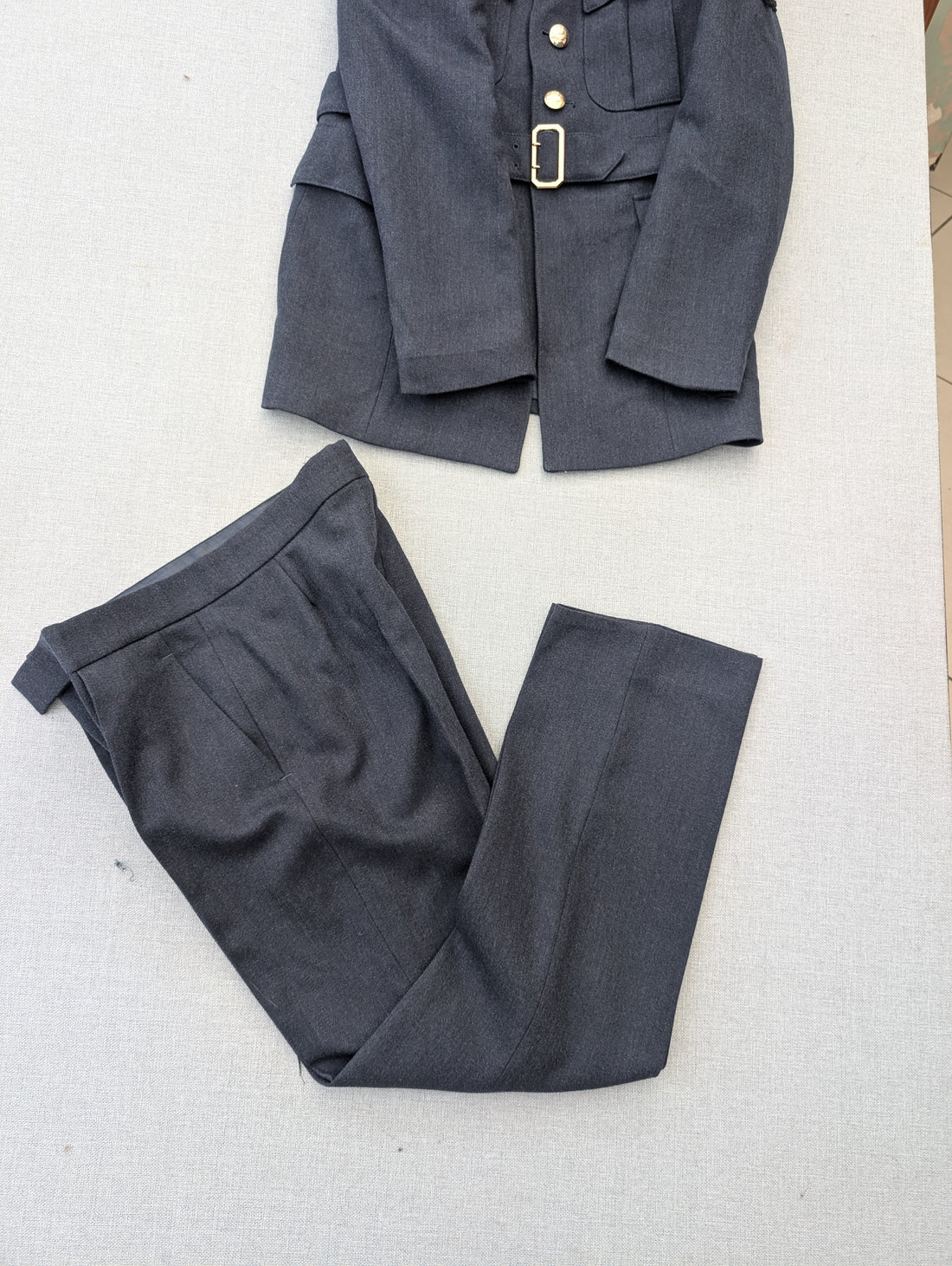 WW2 Look 42"Chest reg height 34"Waist RAF No1 Jacket & Trousers