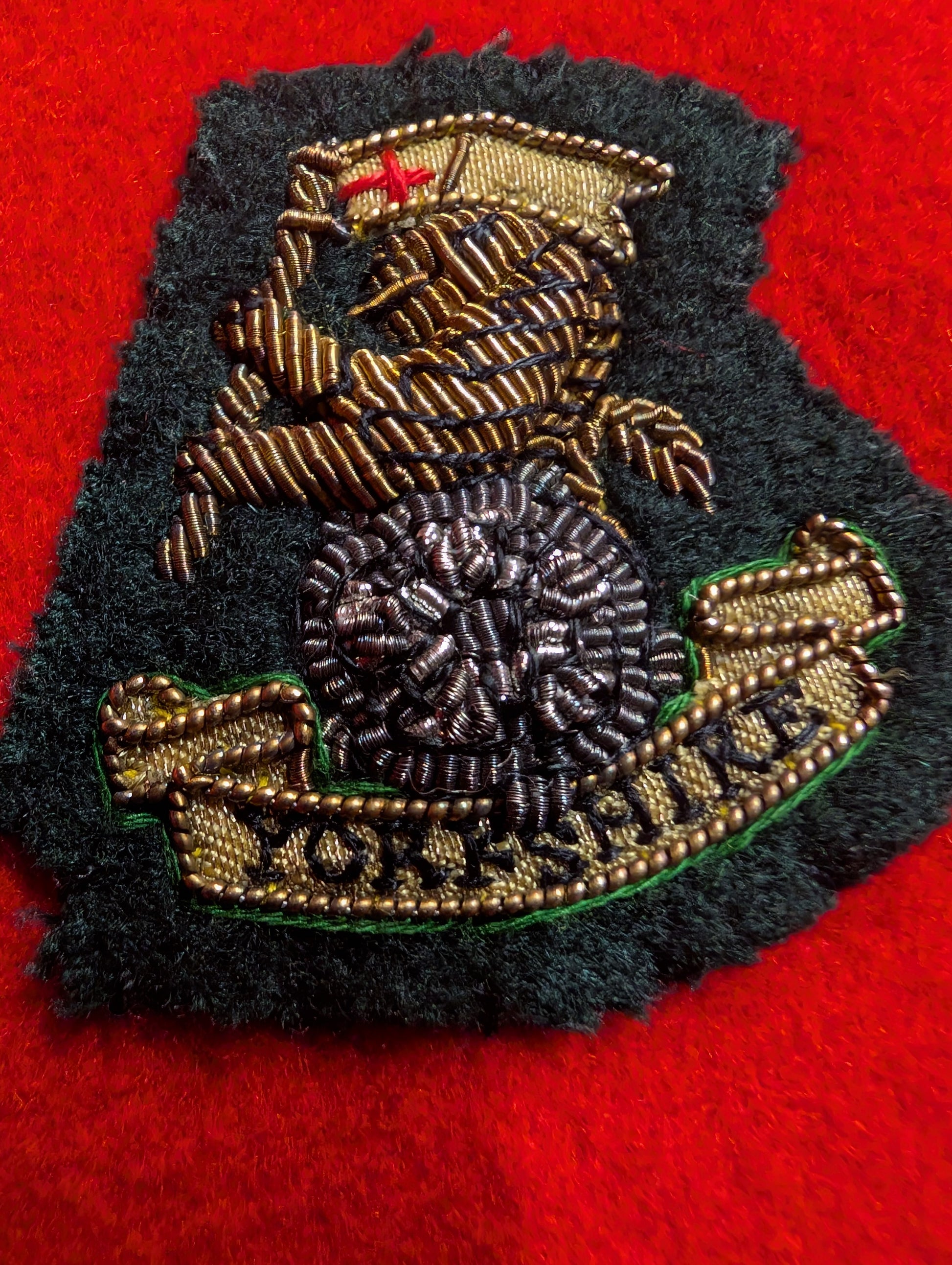 Yorkshire Regiment Mess Dress Jacket Collar Badges