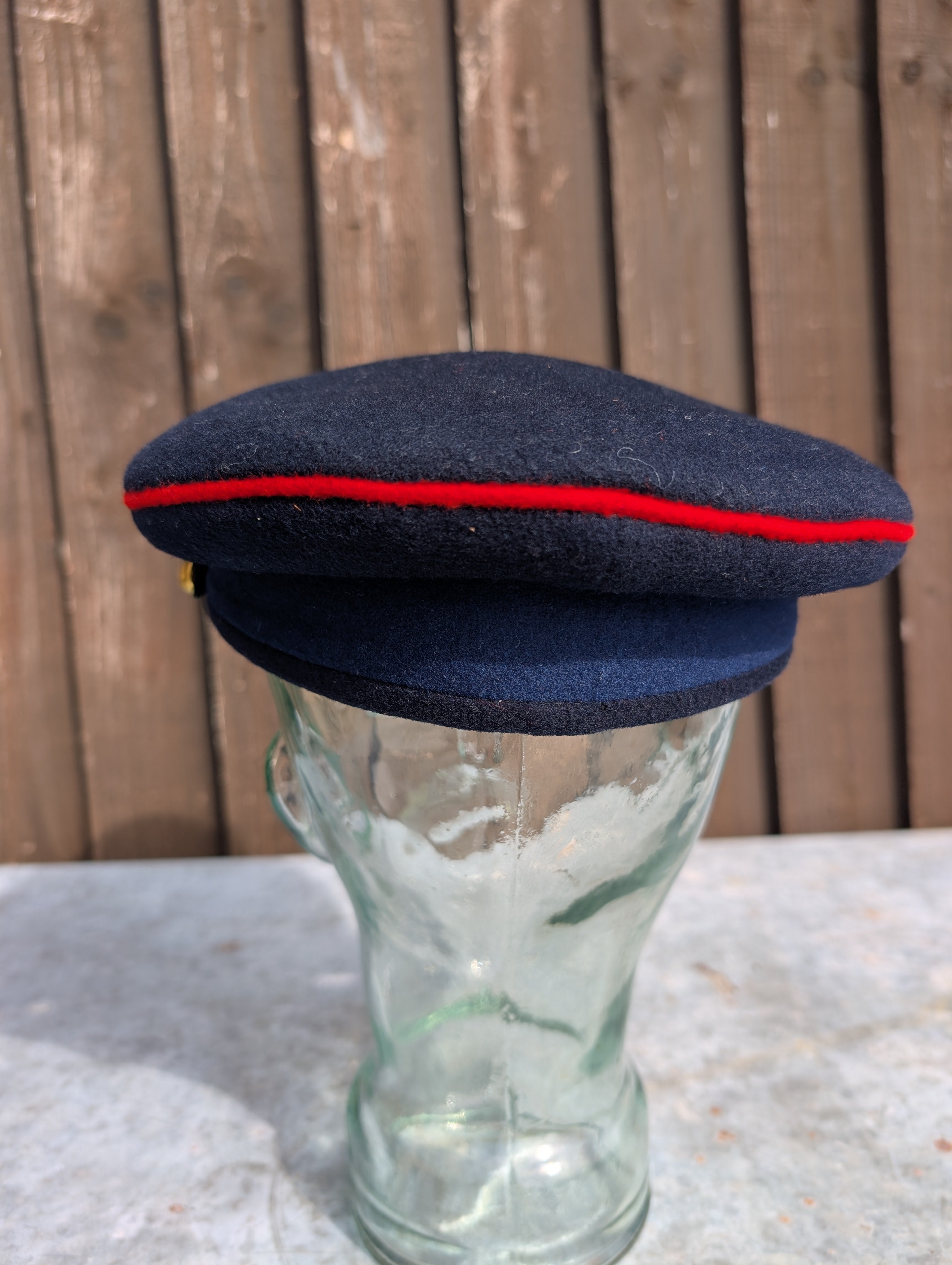 56cm Officers Service Dress Cap Royal Engineers RE made by Patey London Ltd No1 No2 SD SDU (Copy)