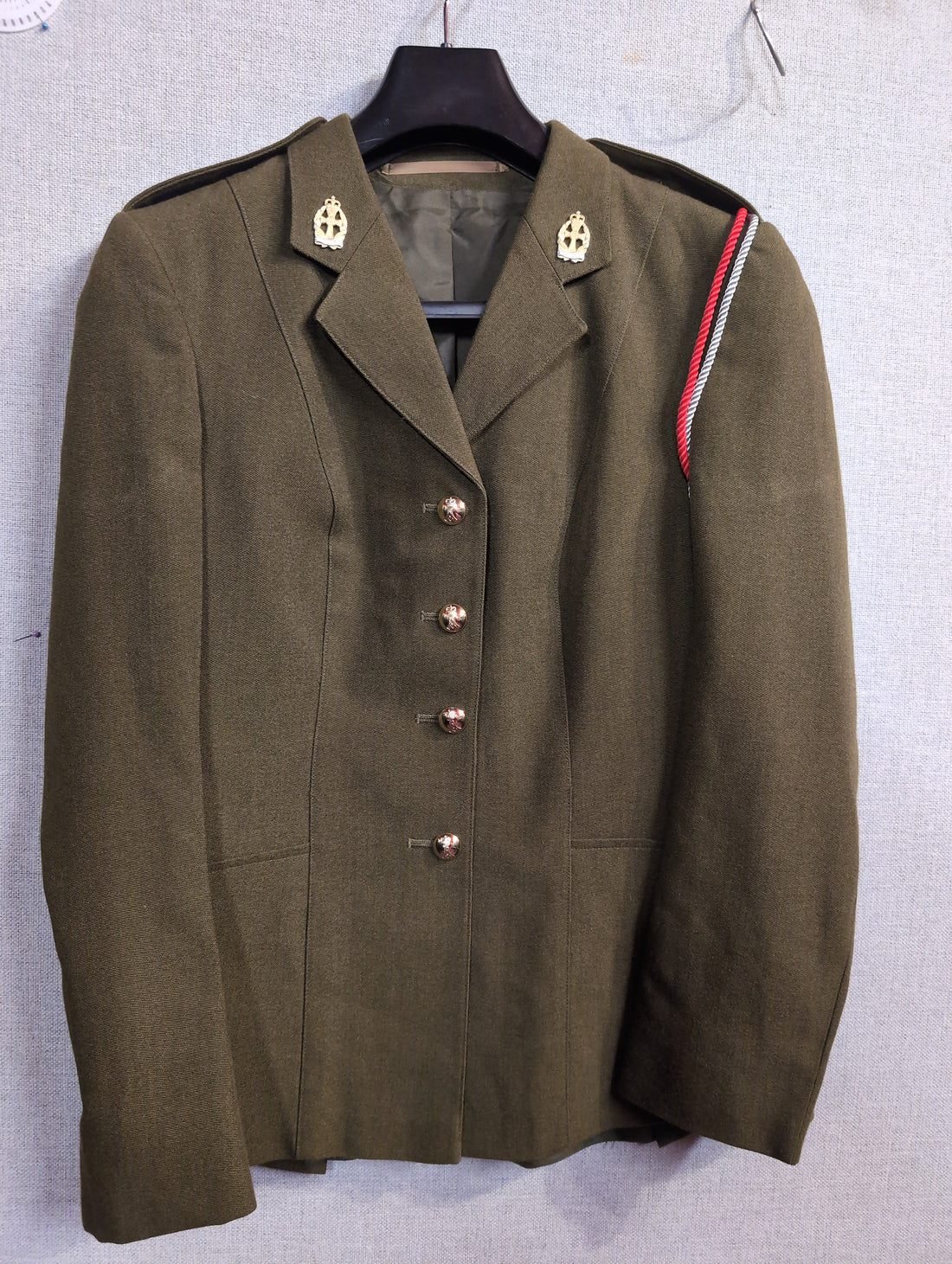 QARANC British Army No2 Service Dress Uniform 1980s Pattern Queen Alexandra Royal Army Nursing Corps Jacket & Skirt  ( our ref W343 )