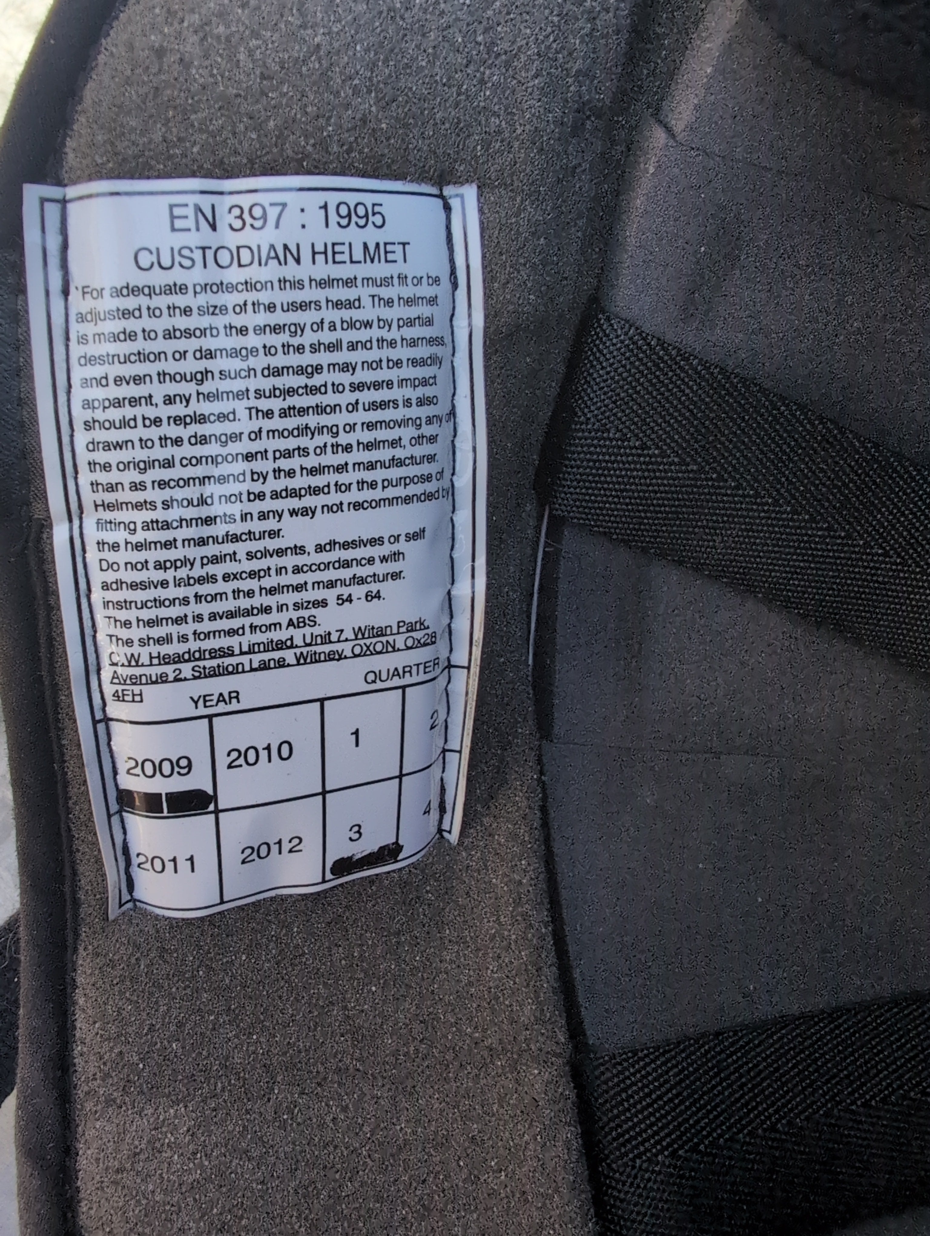 Rose Top Custodian Helmet with Lincolnshire Constabulary Police Plate Badge ( our ref G158)