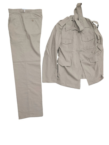 New No6 Tropical Stone Ex British Army Warm Weather Jacket & Trousers Bush Safari Uniform