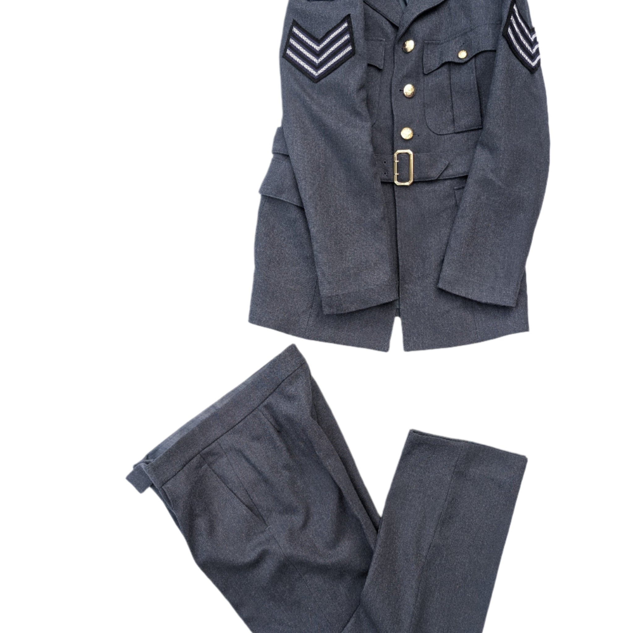 WW2 Look 42"Chest reg height 34"Waist RAF No1 Jacket & Trousers