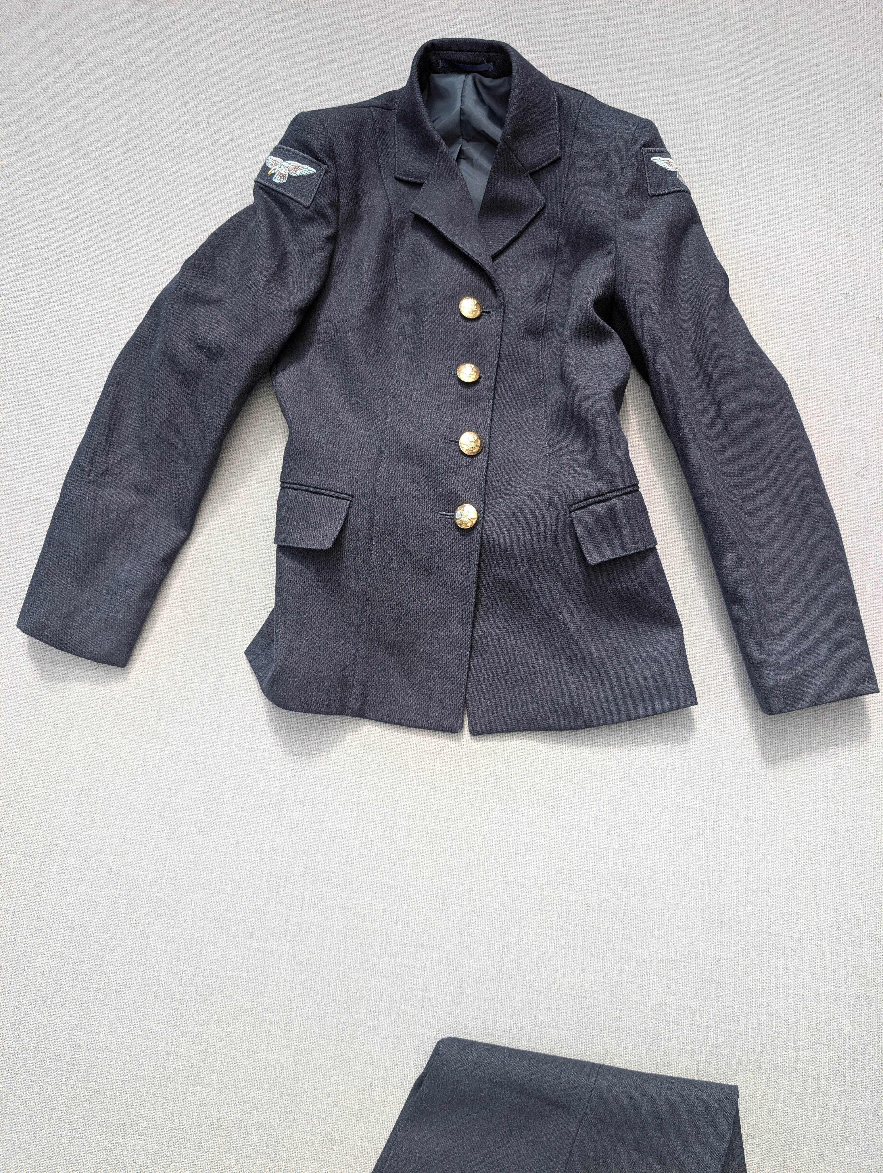 88S Womans RAF No1 Service Dress Uniform Jacket & Slacks