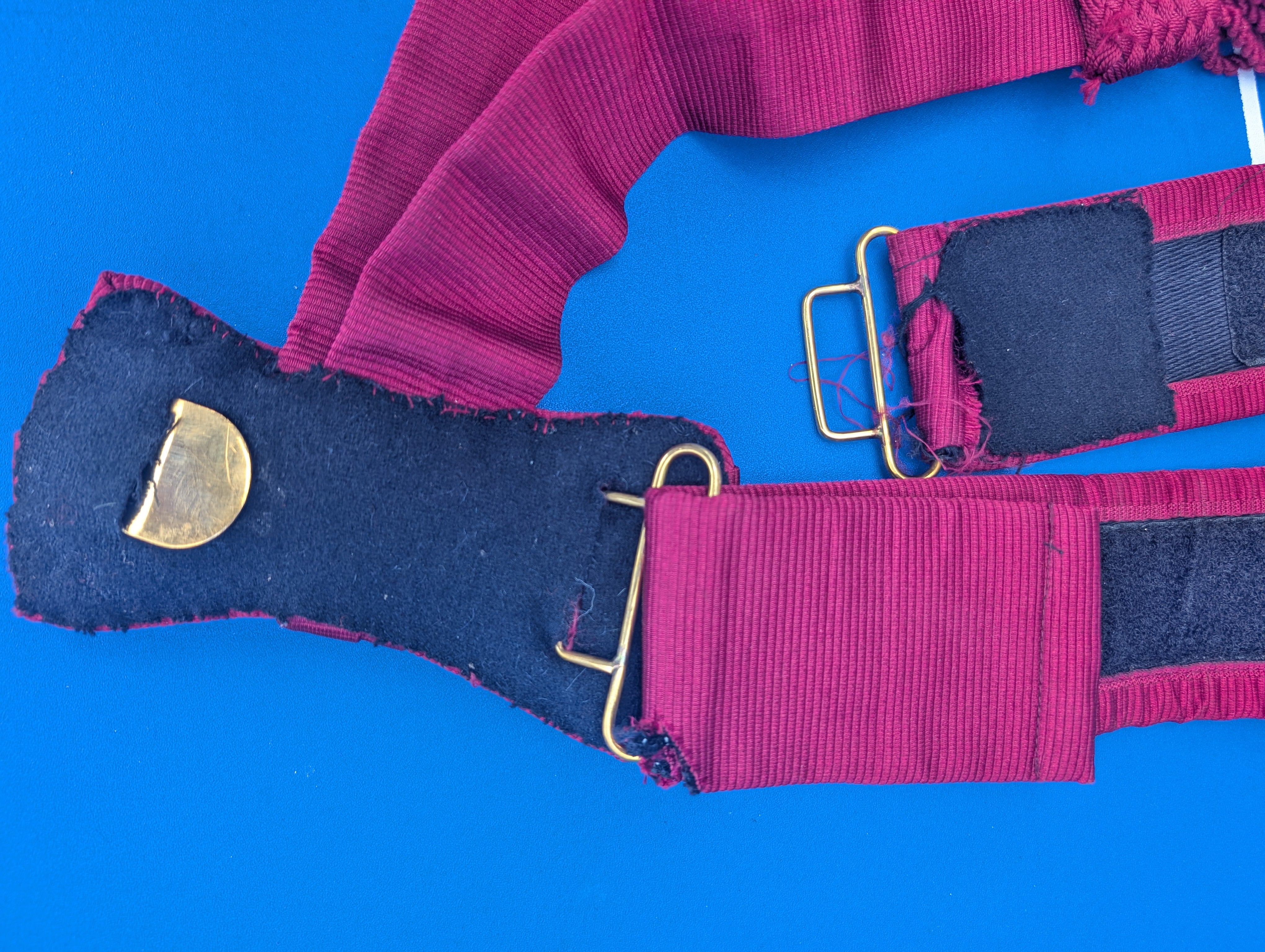 British Army Foot Guards Undress Waist Sash Crimson