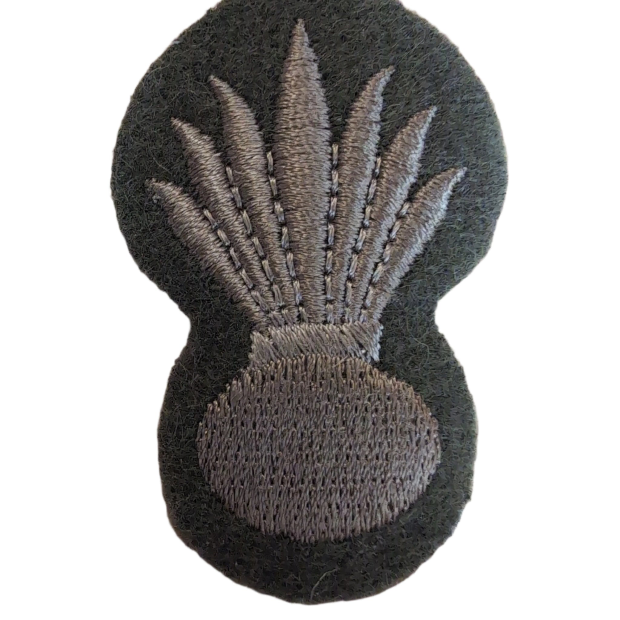 1 Pair of Grenadier Guards Pioneer Rank Badge Embroidered in light brown cotton thread on onto Khaki wool backing Suitable for current issue No.2 service dress uniform, Condition is new in original military packaging with NSN being 8455-99-974-2154