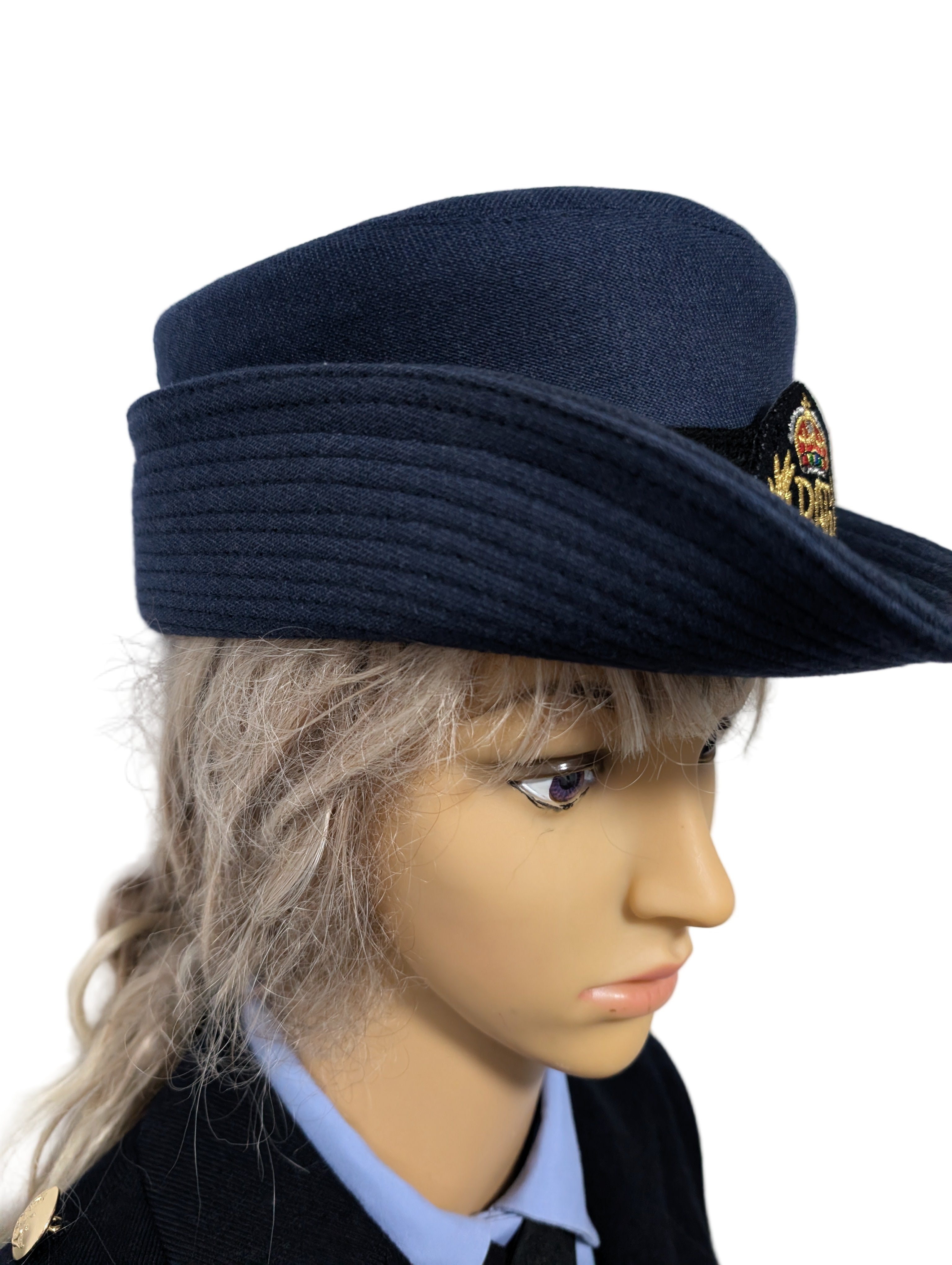 NEW RAF AIRWOMAN CAP CIIR Kings Crown No1 Woman's Dress Service Dress Uniform Cap Royal Air Force Hat SD SDU WRAF Hat
