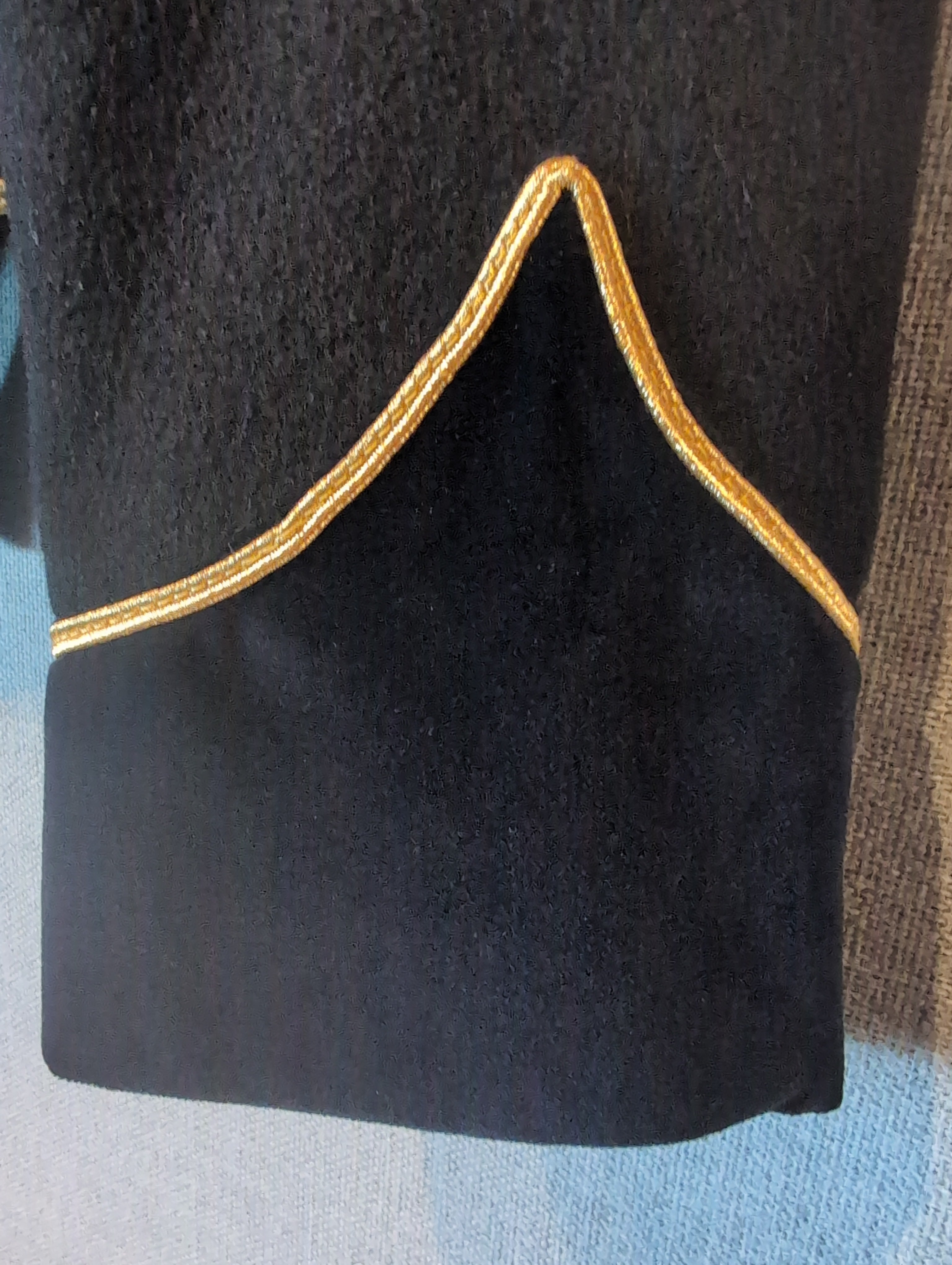Woman's 38"Chest Short UK Size 14 RLC Mess Dress Uniform Jacket & Bib Waistcoat NCO Sergeant ( our ref G69 )