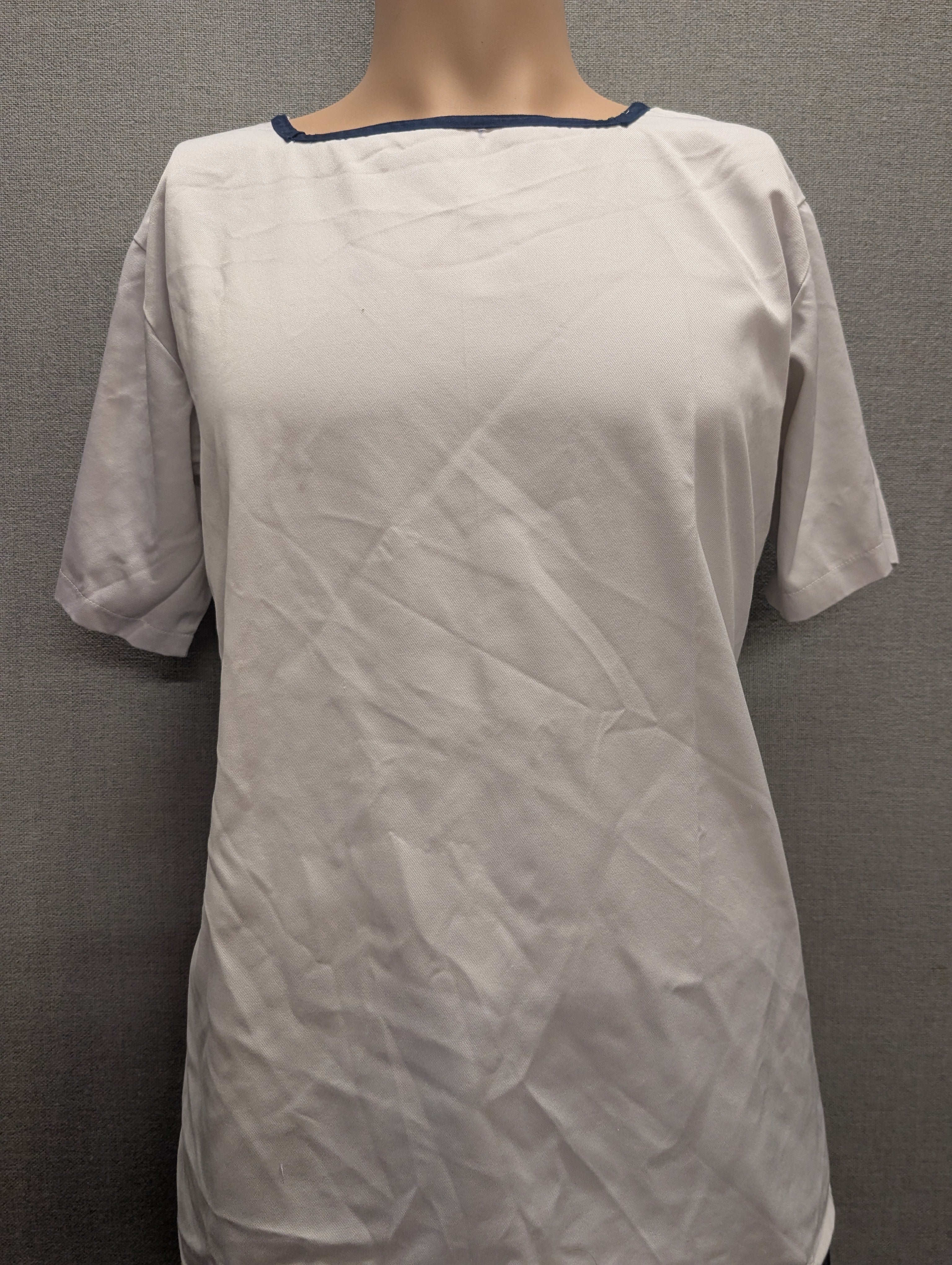 Royal Navy Class 2 Uniform Square Neck Rig White T-shirt ( SCC No1 )