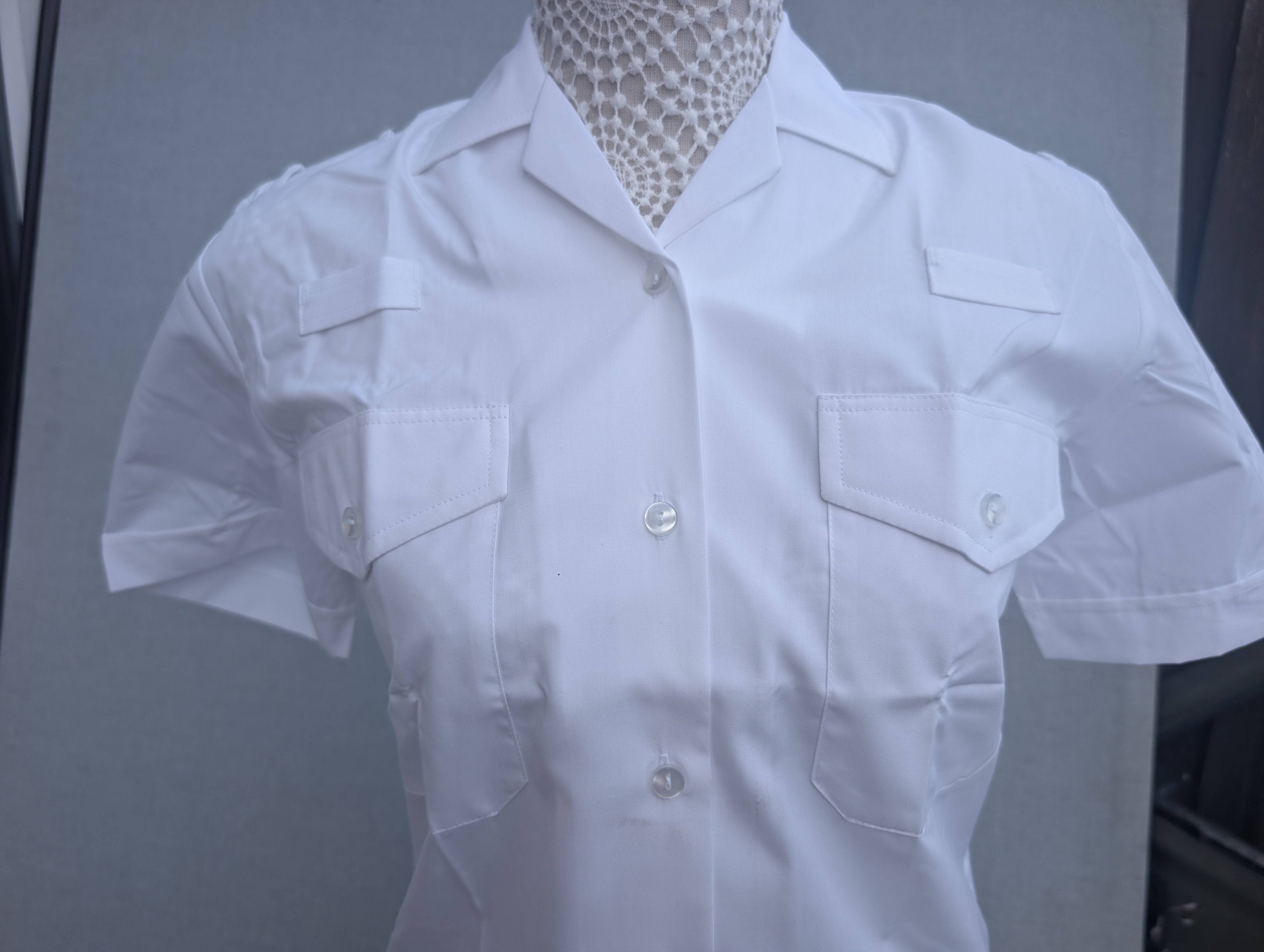 Genuine WPC Short Sleeve Women's Police Uniform Shirt | Dead Stock 1970s–80s
