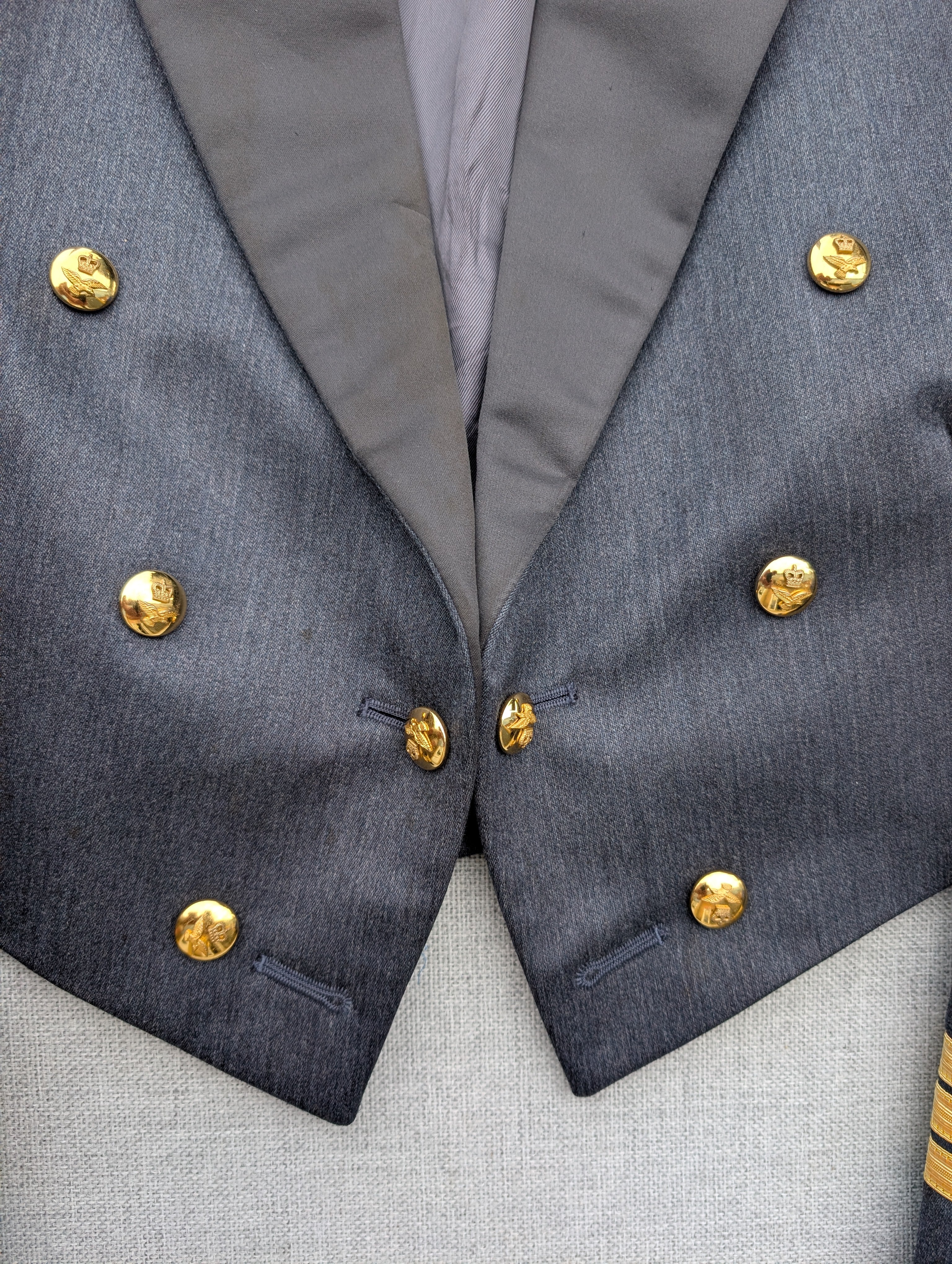 RAF No5 SD Mess Dress Uniform Jacket Buttons