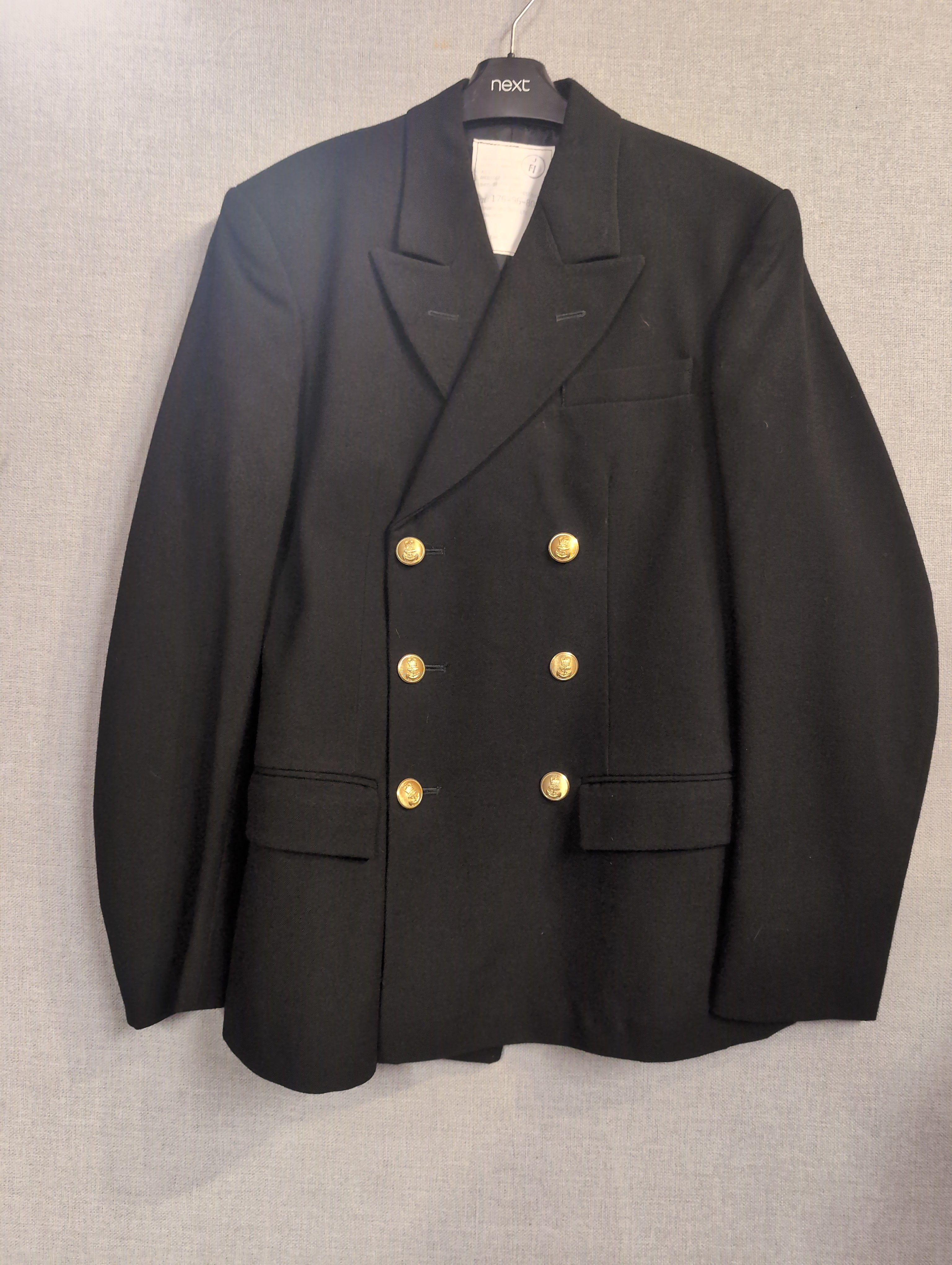 38" Chest Royal Navy No1 Class 1 & 3 Petty Officers Balzer Chief Petty Officer Uniform Jacket