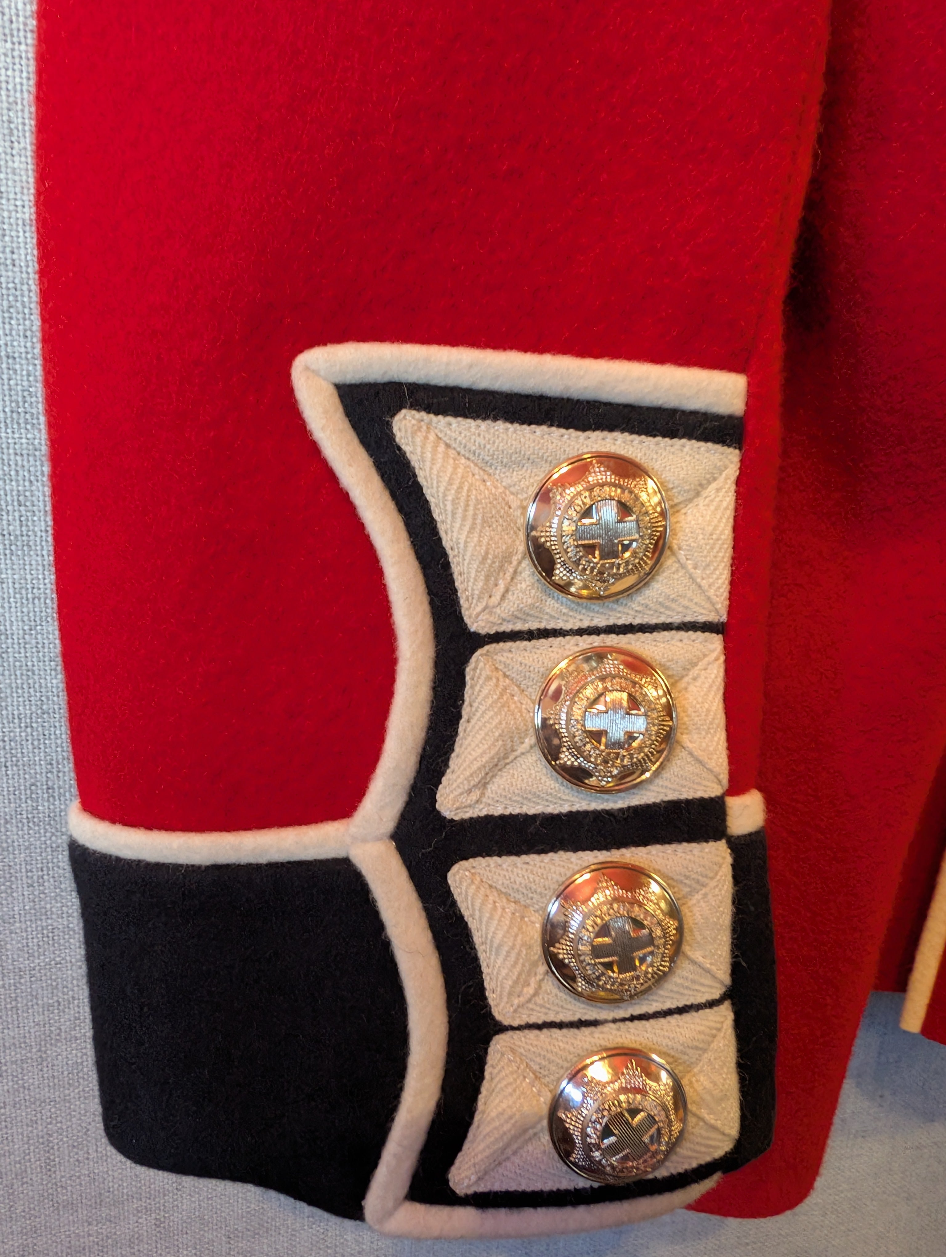 37" Chest Regular Coldstream Guards Red Tunic Footguards Gdsm Jacket 9 our ref G82)