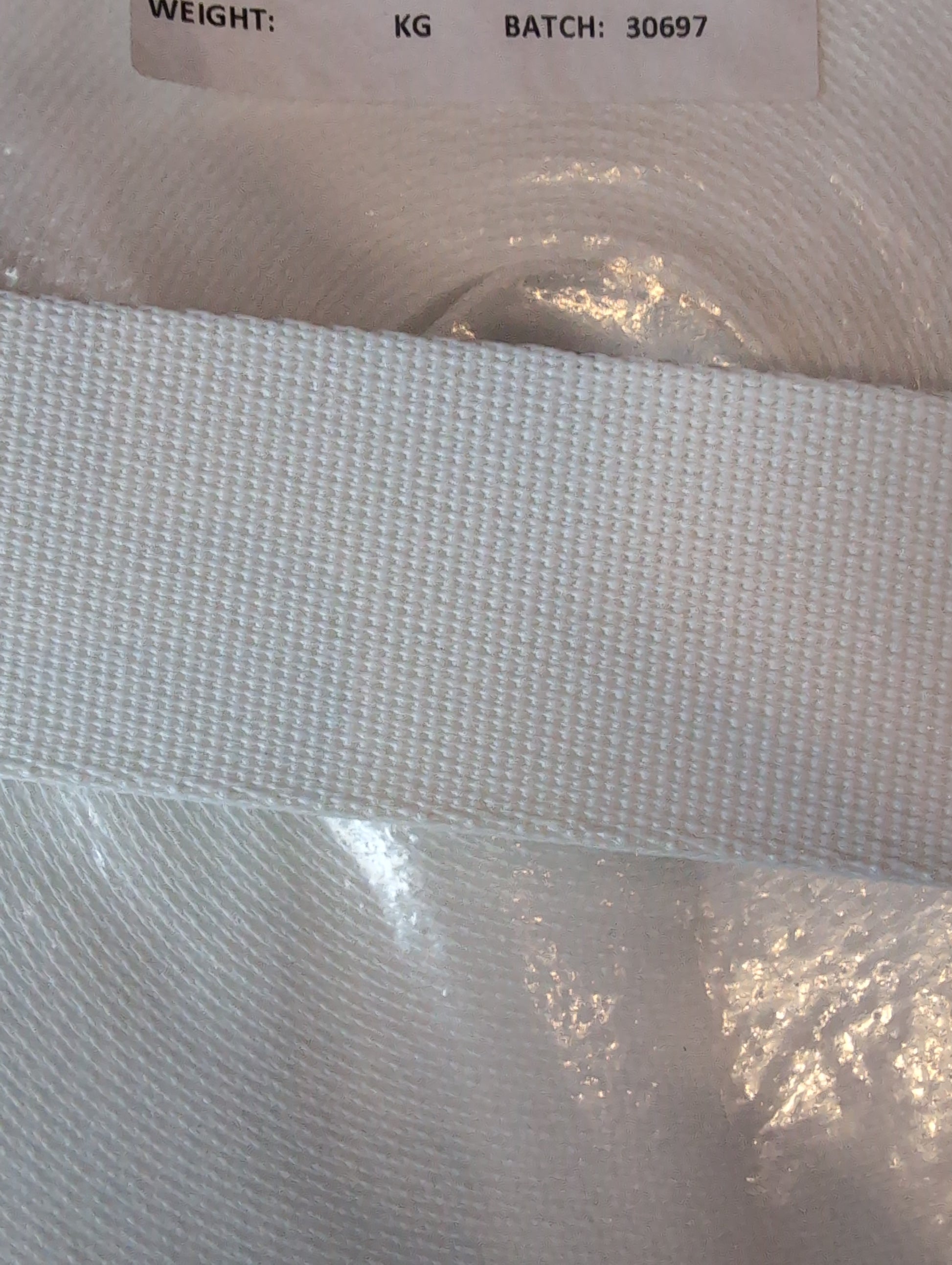 57mm White Courlene Military Webbing | British Army RAF NAVY