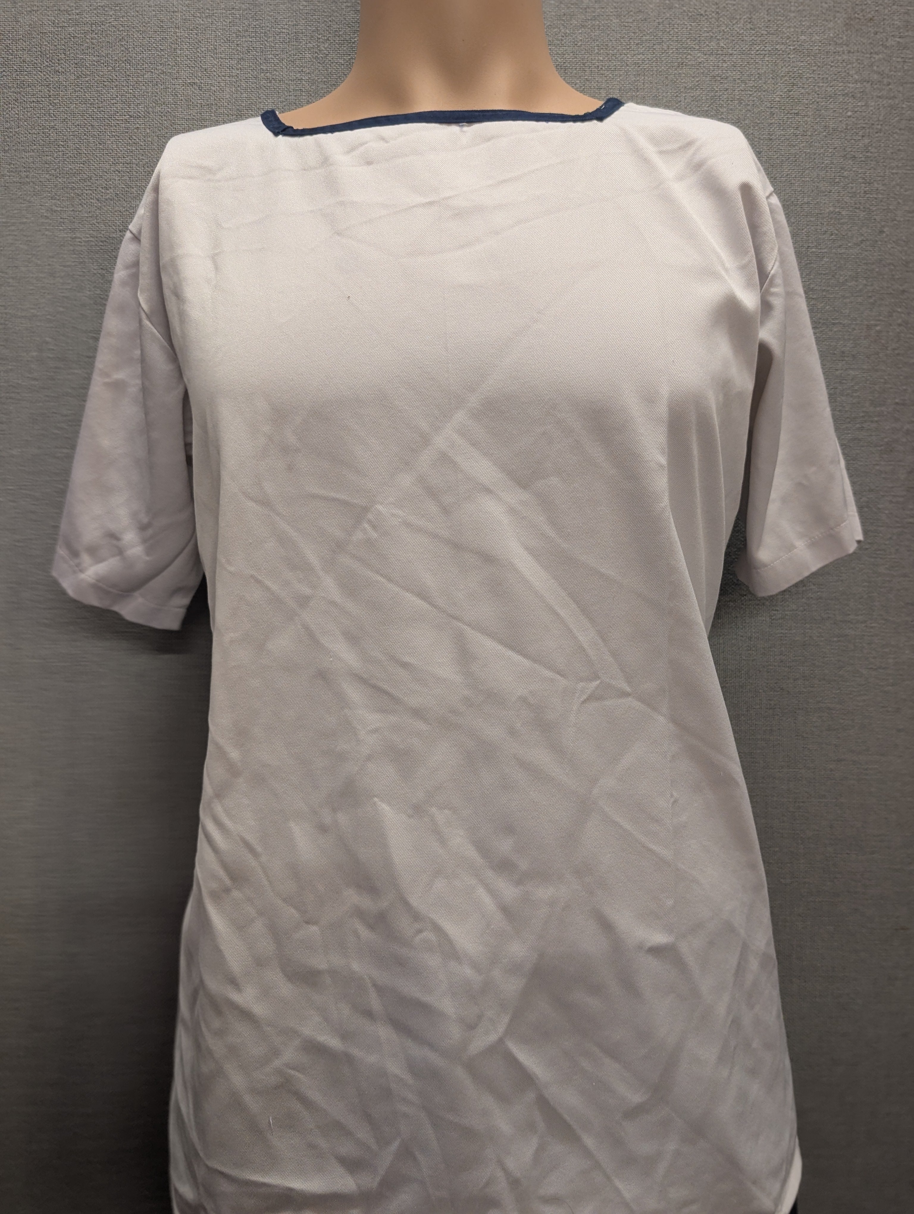 white royal navy t-shirt